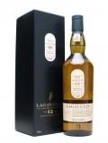 A bottle of Lagavulin 12 Year Old / Bot.2008 / 8th Release Islay Whisky