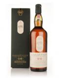 A bottle of Lagavulin 16 Year Old White Horse 1l