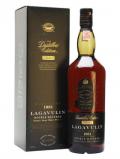 A bottle of Lagavulin 1981 / Distillers Edition / Litre Islay Whisky