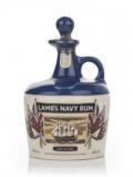 A bottle of Lamb's Navy Rum HMS Victory Ceramic Decanter - 1970s