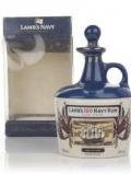 A bottle of Lamb’s 100 Extra Strong Navy Rum HMS Victory Ceramic Decanter (Boxed) - 1970s