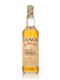 A bottle of Langs Supreme 5 Year Old Blended Scotch Whisky - 1980s