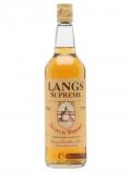A bottle of Langs Supreme / Bot.1980s Blended Scotch Whisky