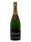 A bottle of Lanson Champagne / Black Label Brut