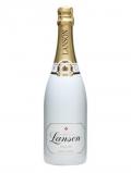 A bottle of Lanson White Label NV Champagne