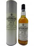 A bottle of Laphroaig 190th Anniversary Single Cask 1986 19 Year Old