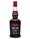 A bottle of Lejay-Legoute Creme de Mure (Blackberry)