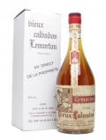 A bottle of Lemorton Hors d'age Calvados 25 Year Old