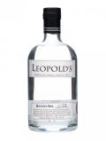 A bottle of Leopold's Gin