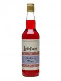 A bottle of Lindisfarne Elderberry Wine