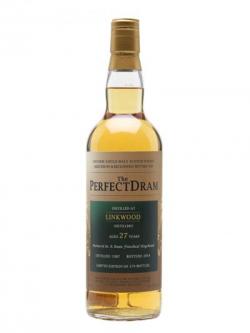 Linkwood 1987 / 27 Years Old / Rum Finish / Perfect Dram Speyside Whisky