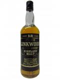 A bottle of Linkwood Pure Highland Malt Scotch 1972 12 Year Old