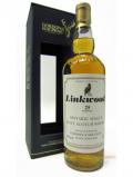 A bottle of Linkwood Speyside Single Malt 25 Year Old