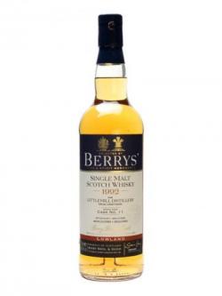 Littlemill 1992 / 20 Year Old / Cask #11 / Berry Brothers Lowland Whisky