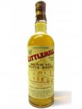 A bottle of Littlemill Silent 100 Pure Malt Scotch