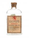 A bottle of Lloyd's London Dry Gin / Bot.1940s