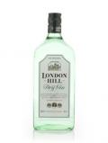 A bottle of London Hill Dry Gin