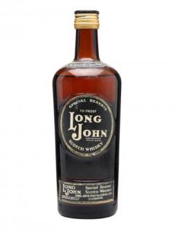 Long John Special Reserve / Bot.1960s Blended Scotch Whisky