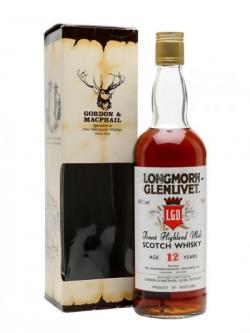 Longmorn 12 Year Old / Bot.1980s / Gordon& MacPhail Speyside Whisky