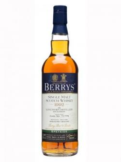 Longmorn 1992 / 20 Year Old / Cask 71775 / Berry Bros& Rudd Speyside Whisky