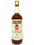 A bottle of Longmorn Finest Highland Malt Scotch 12 Year Old