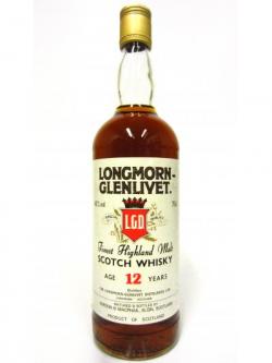 Longmorn Finest Highland Malt Scotch 12 Year Old