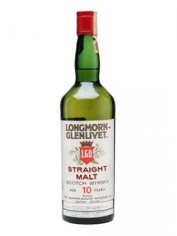 Longmorn-Glenlivet 10 Year Old / Straight Malt / Bot.1980s Speyside Whisky