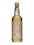 A bottle of Longmorn-Glenlivet 1964 Speyside Single Malt Scotch Whisky