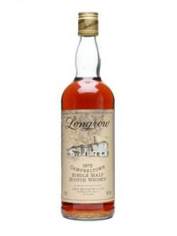 Longrow 1973 / Sherry Cask / Bot.1980s Campbeltown Whisky