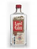 A bottle of Lord Extra Dry Gin - 1970s