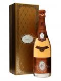 A bottle of Louis Roederer Cristal Rose 2002