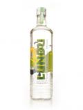 A bottle of Lundu Cachaça