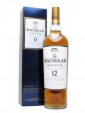 A bottle of Macallan 12 Year Old / Elegancia Speyside Single Malt Scotch Whisky