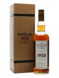 A bottle of Macallan 1958 / 43 Year Old / Fine& Rare Speyside Whisky