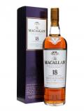 A bottle of Macallan 1995 / 18 Year Old Speyside Single Malt Scotch Whisky