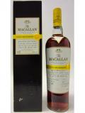 A bottle of Macallan 2012 Easter Elchies 1999 13 Year Old