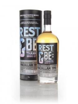 Macallan 26 Year Old 1990 (cask 4049) (Rest& Be Thankful)