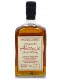 A bottle of Macallan Aberlogie Speyside Single Malt 1973 20 Year Old