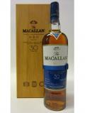 A bottle of Macallan Fine Oak Triple Cask Matured 30 Year Old