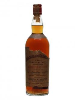 Macallan-Glenlivet 1949 / 25 Year Old / Gordon& Macphail Speyside Whisky