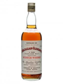 Macallan-Glenlivet 1961 / 15 Year Old Speyside Whisky