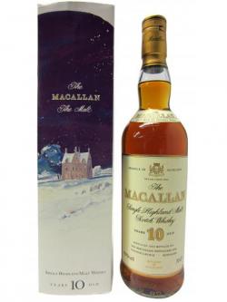 Macallan Limited Edition Christmas Box 10 Year Old