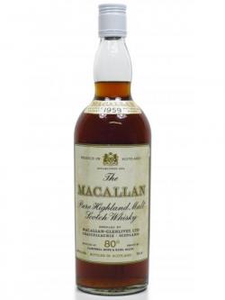 Macallan Pure Highland Malt 1959