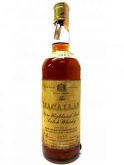 Macallan Pure Highland Malt 1962