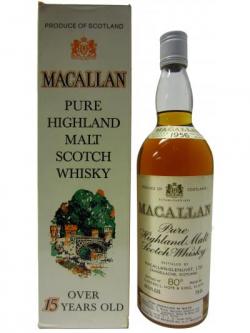 Macallan Pure Highland Malt Scotch 1956 18 Year Old