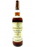 A bottle of Macallan Single Highland Malt 12 Year Old 3253