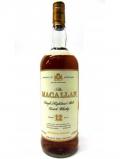 A bottle of Macallan Single Highland Malt 12 Year Old