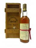 A bottle of Macallan Single Highland Malt 1950 31 Year Old