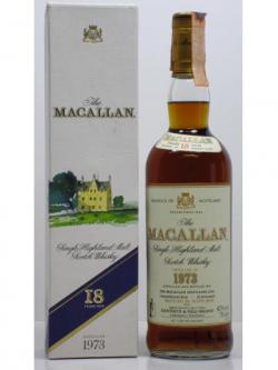 Macallan Single Highland Malt 1973 18 Year Old 1193