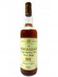 A bottle of Macallan Single Highland Malt 1976 18 Year Old 3307